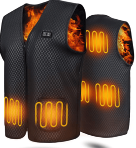 LABEWVI Gilet Riscaldato, Gilet Riscaldato Uomo Donna Con Powerbank 16000mah Riscaldatore Per Grandi Aree 3 Temperature Regolabili Fino A 60 C Di Calore Sentire Il Calore In 5 Secondi 108650993