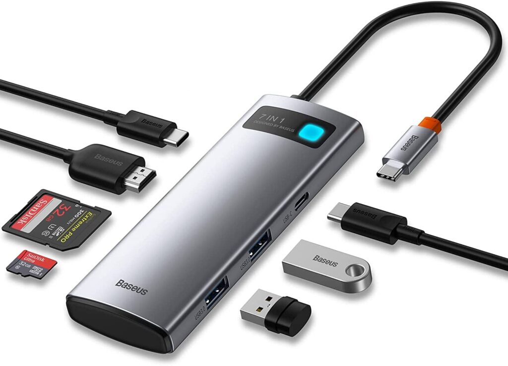 Migior Hub USB C Baseus 8 in 1 shoptips