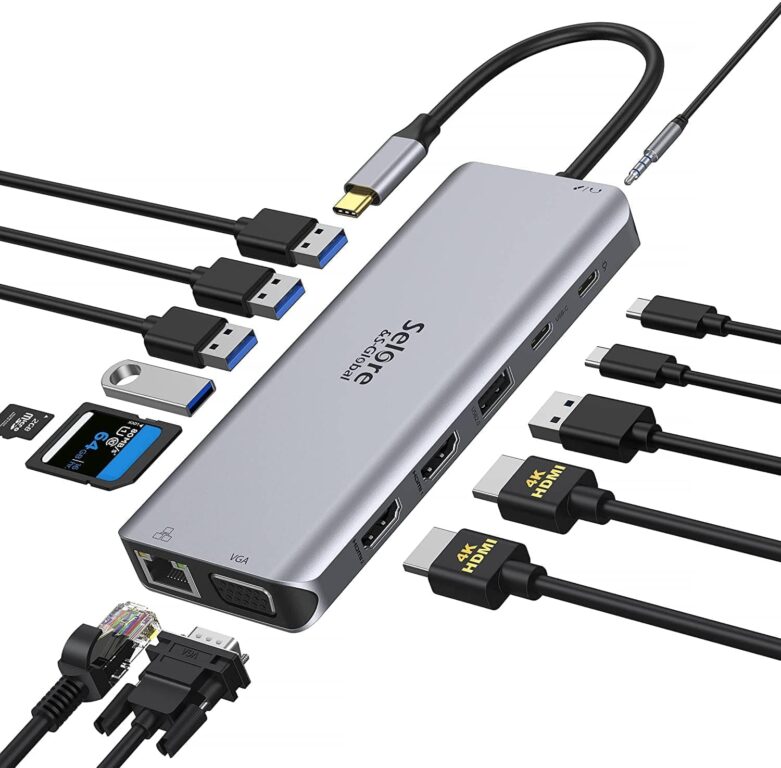 Selore Miglior Hub USB Docking Station 14 in 1 shoptips