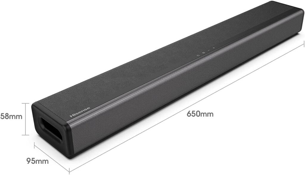 Miglior Soundbar sotto i 100 Euro Hisense HS214 2.1 80W