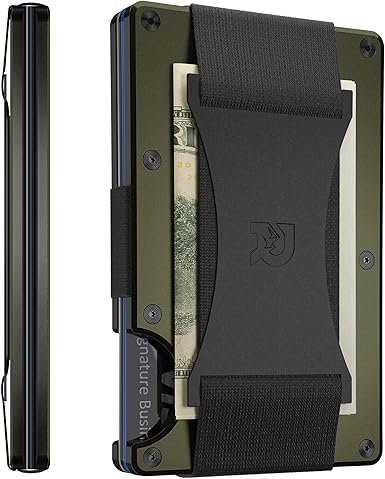 The Ridge Minimalist Slim Wallet For Men Cash Strap