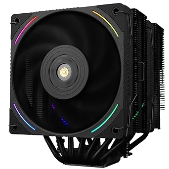 Thermalright Phantom Spirit 120 EVO - Raffreddatore CPU 7 × 6 mm Heatpipes CPU, doppia ventola di raffreddamento per computer, velocità 2150 RPM, per AMD AM4 AM5 / Intel 1700/1150/1151/1200/17XX/2011