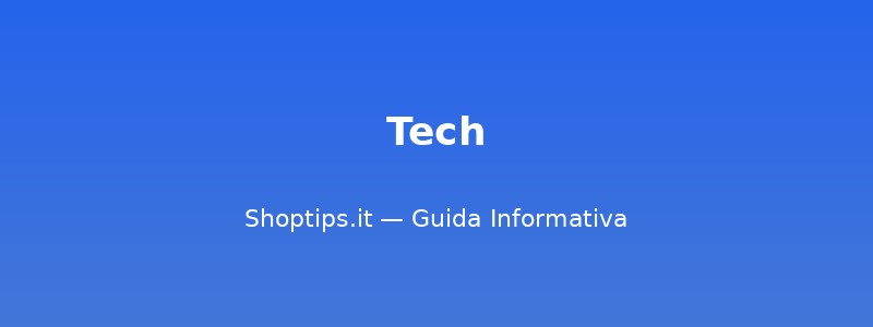Tech - Guida