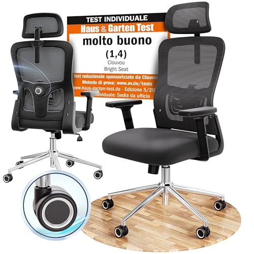 Migliori Sedie Da Ufficio Ergonomiche Per Lavorare Seduti Tutto Il Gi - Guida all'acquisto | Shoptips.it