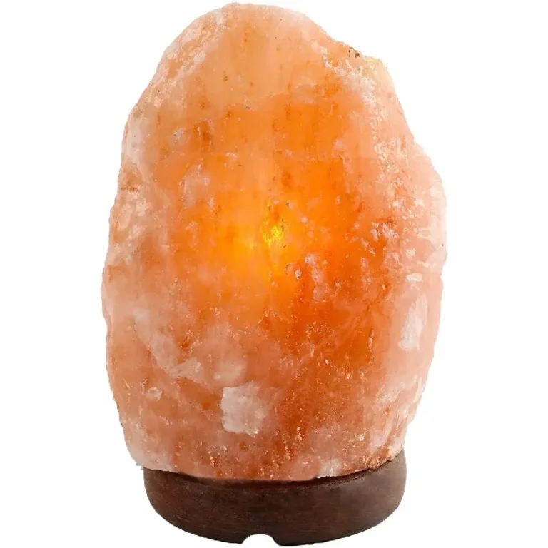 Lampada di sale himalayano illuminata - Shoptips.it