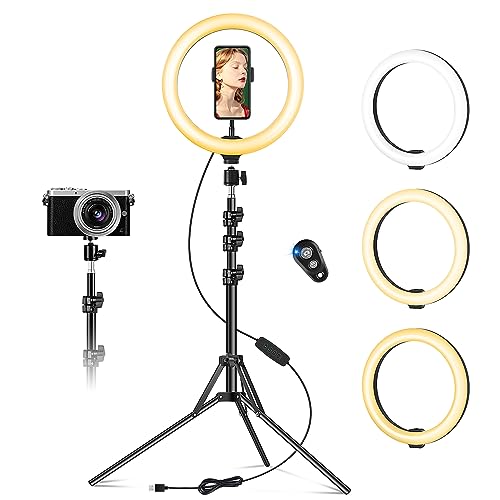 10 Ring Light con treppiede e telecomando LIPETY