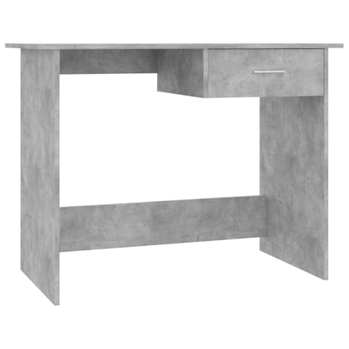RuiNingRN Scrivania compatta 100x50 cm con cassetto