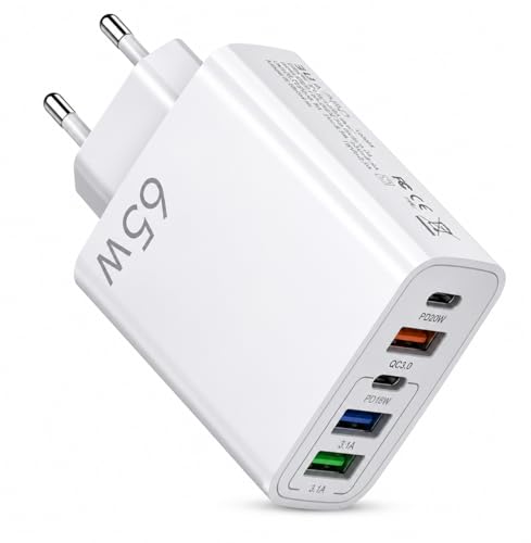 Caricatore 65W 5 Porte