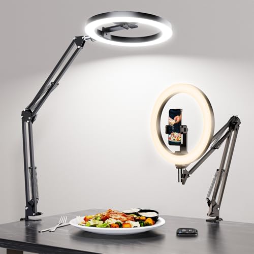 LUXSURE 10 Ring Light braccio flessibile Bluetooth