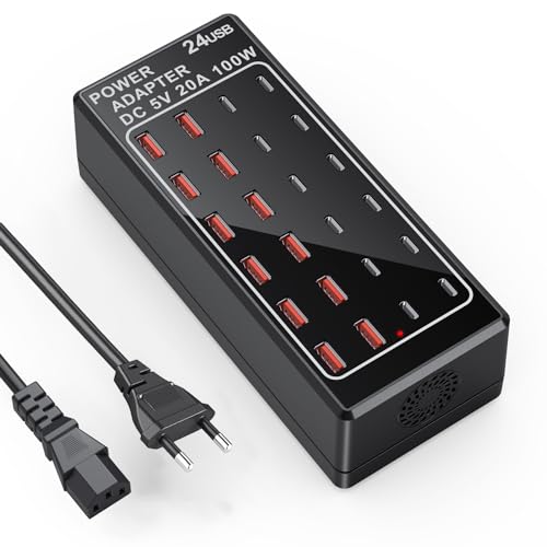 Stazione di Ricarica USB-C 24 Porte nongxiang