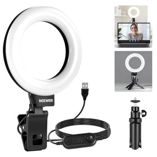 NEEWER BASICS 5 Ring Light con Clip e Treppiede