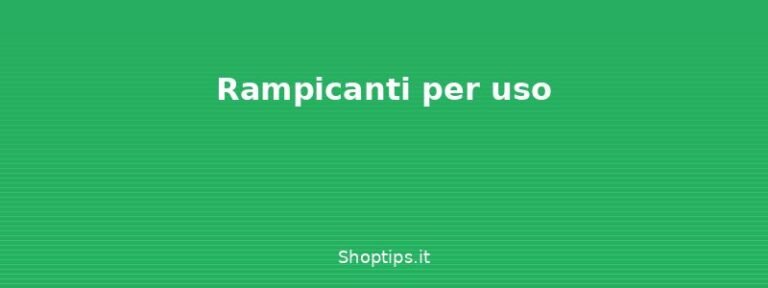 Rampicanti per uso - Piante rampicanti: scelta, cur