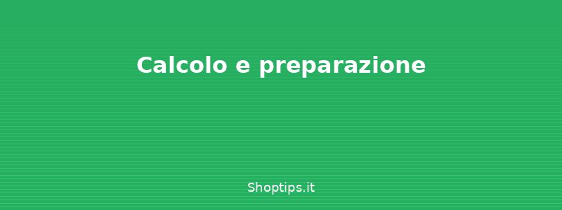 Calcolo e preparazione - Carta da parati: posa, manuten - Shoptips.it