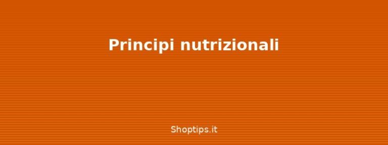 Principi nutrizionali - Merende sane per bambini: idee - Shoptips.it