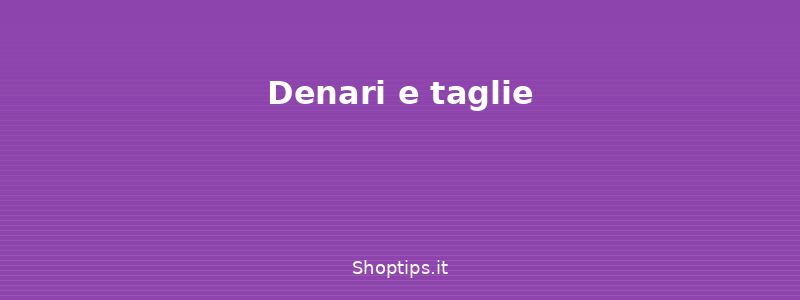 Denari e taglie - Calze e collant: guida a denar - Shoptips.it