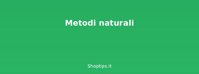 Metodi naturali - Come sbloccare scarichi e wc i - Shoptips.it