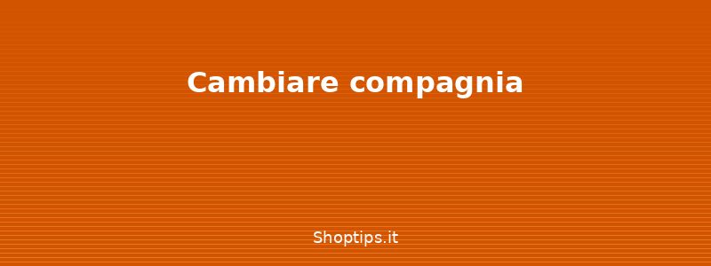 Cambiare compagnia - Assicurazione auto: come scegl - Shoptips.it