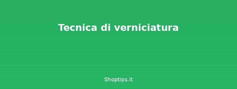 Tecnica di verniciatura - Verniciare le pareti: colori,  - Shoptips.it