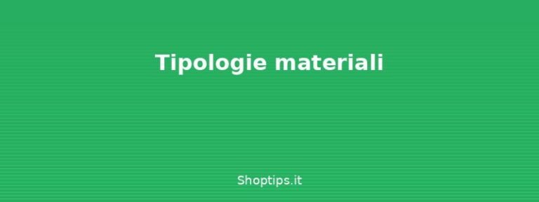 Tipologie materiali - Grondaie e pluviali: pulizia, - Shoptips.it