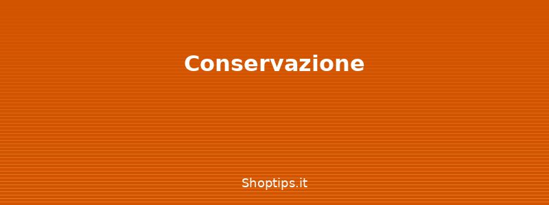 Conservazione - Preparazione pasti settimanali - Shoptips.it