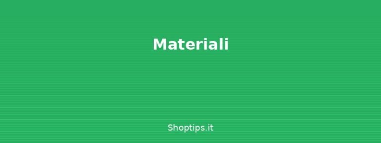 Materiali - Tappeti: materiali, pulizia e - Shoptips.it