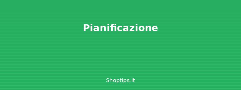 Pianificazione - Organizzare una festa di compl - Shoptips.it