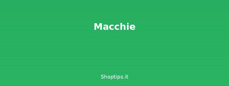 Macchie - Tappeti: materiali, pulizia e  - Shoptips.it