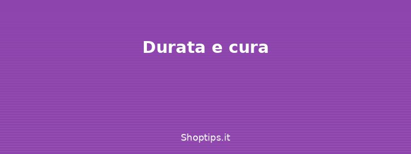 Durata e cura - Calze e collant: guida a denar - Shoptips.it