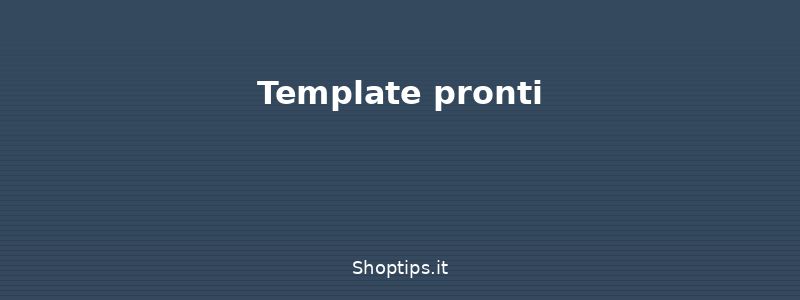 Template pronti - Lettera di presentazione: come - Shoptips.it