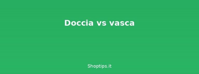 Doccia vs vasca - Arredare il bagno piccolo: ide - Shoptips.it