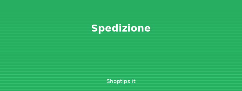 Spedizione - Vendere online l'usato: piatta - Shoptips.it