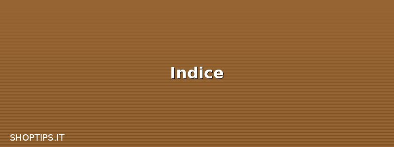 Indice
