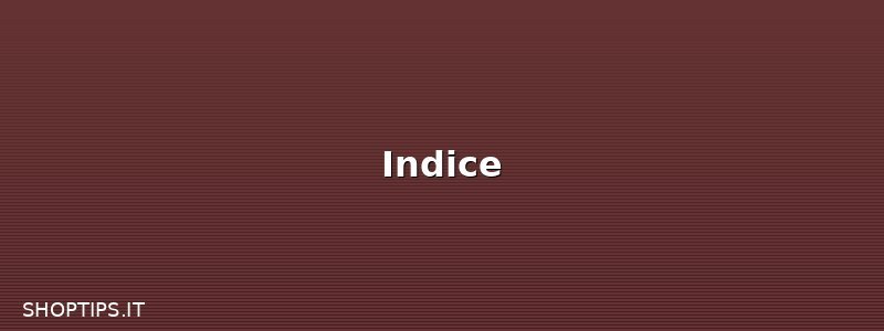 Indice