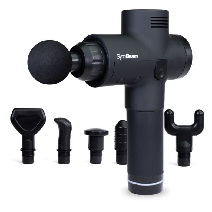 Pistola Massaggiante VI Black GymBeam vista prodotto