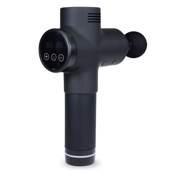 Pistola Massaggiante VI Black GymBeam con testine