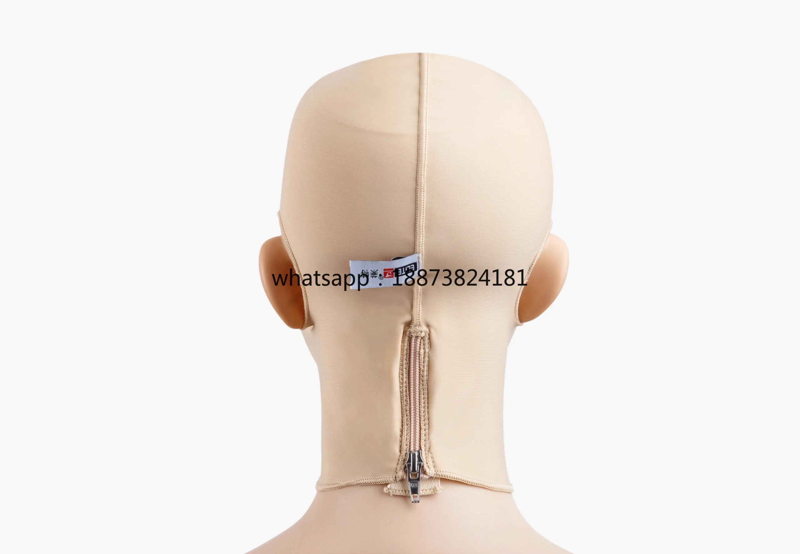 Maschera per il viso di vendita calda Maschera a pieno facciale dopo la compressione postoperatoria Benda elastica che modella il copricapo spedizione veloce