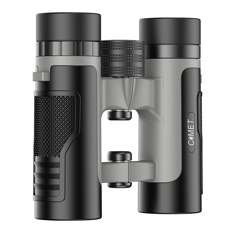 Binocolo Compatto 10x25 ad Alta Potenza per Adulti e Bambini, Facile da Usare, Ottica HD, Telescopio per Birdwatching, Viaggi, Sport e Giochi