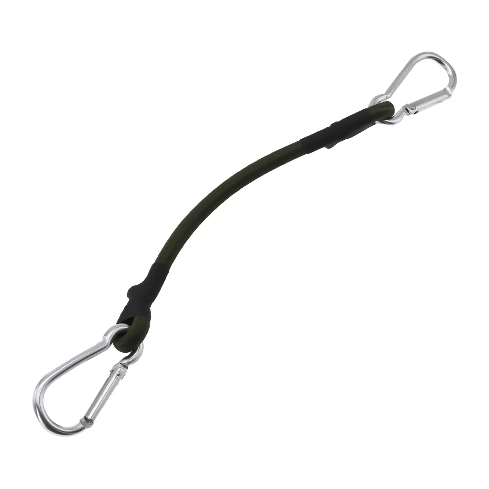 1pc Moschettone Bungee Cord Ganci in metallo 30/60/90/120cm Moschettone Bungee Cavi da campeggio Moschettone Gancio Cavi Cinghia Bungie Elastico