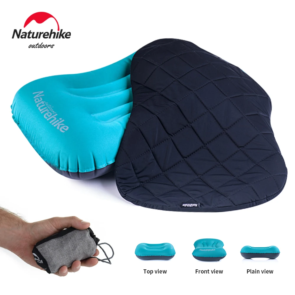Cuscini gonfiabili Naturehike Cuscino da campeggio ultraleggero Cuscino gonfiabile per collo portatile Cuscino da viaggio Cuscino d'aria per dormire escursionismo