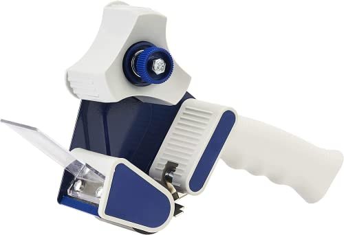 Amazon Basics Pistola per nastro da imballaggio, dispenser per adesivo da pacchi alto 4,78 cm