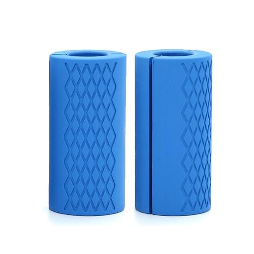 2 Pezzi Impugnature in Silicone per Manubri, Cuscino Bilanciere, Bilancere Squat Pad, Impugnature per Bilanciere, Manubrio Fat Barbell Grip per Sollevamento Pesi, Allenamento Fitness