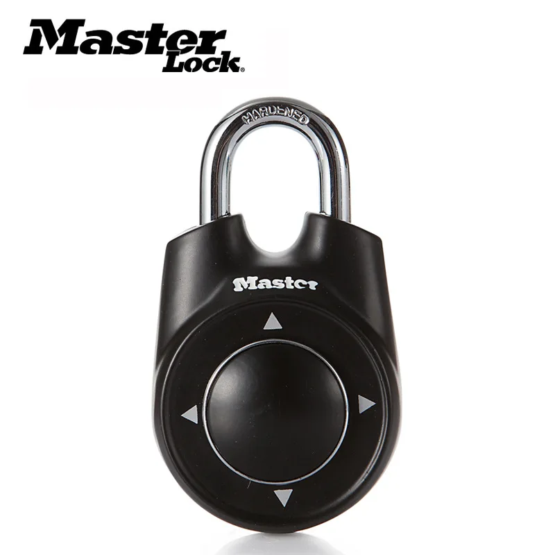 Master Lock 1500ID Lucchetto portatile Combinazione di frecce Password direzionale Lucchetto Palestra Scuola Salute Armadietto di sicurezza Serratura per porta