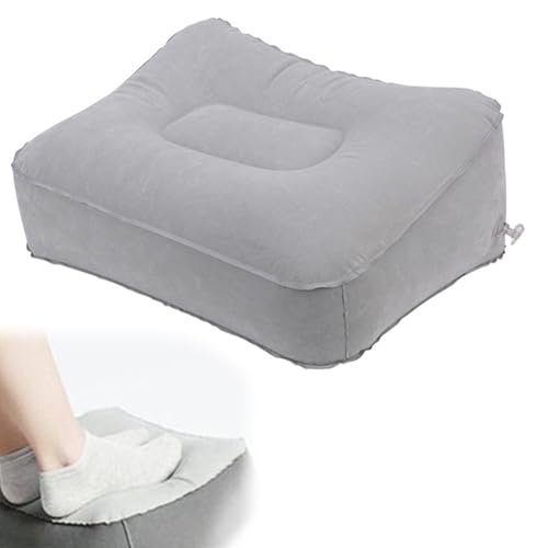 Poggiapiedi Gonfiabile Da Viaggio,Cuscino Poggiapiedi Gonfiabile,Cuscino per poggiapiedi Gonfiabile sotto la scrivania Cuscino,Cuscino di Elevazione Delle Gambe,Cuscino di Viaggio Poggiapiedi Cuscino