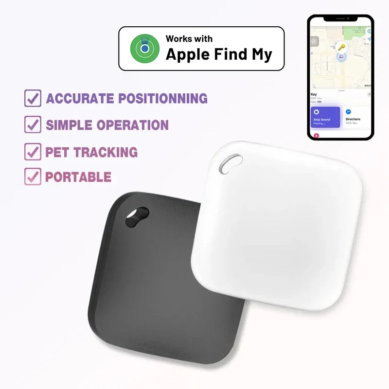 Il localizzatore GPS intelligente funziona con Apple Trova la mia APP iTag Pet Kids Bagag Tracciamento chiave Posizionamento accurato globale Localizzatori Bluetooth