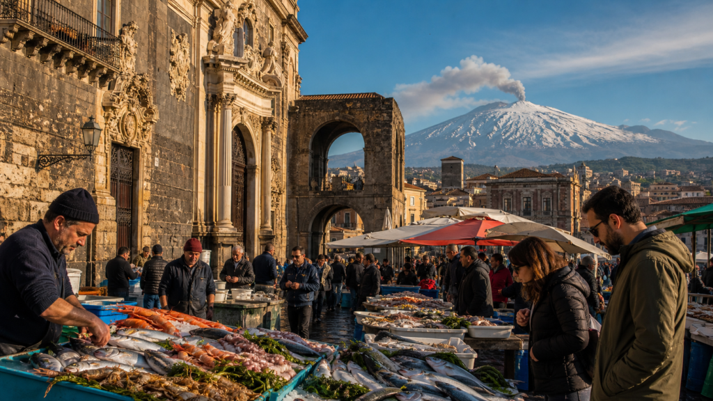 Itinerario a Catania: guida tra barocco, pesce e Etna