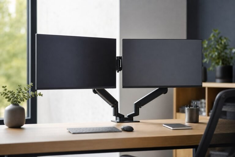 Bracci ergonomici per monitor su scrivania - ShopTips.it