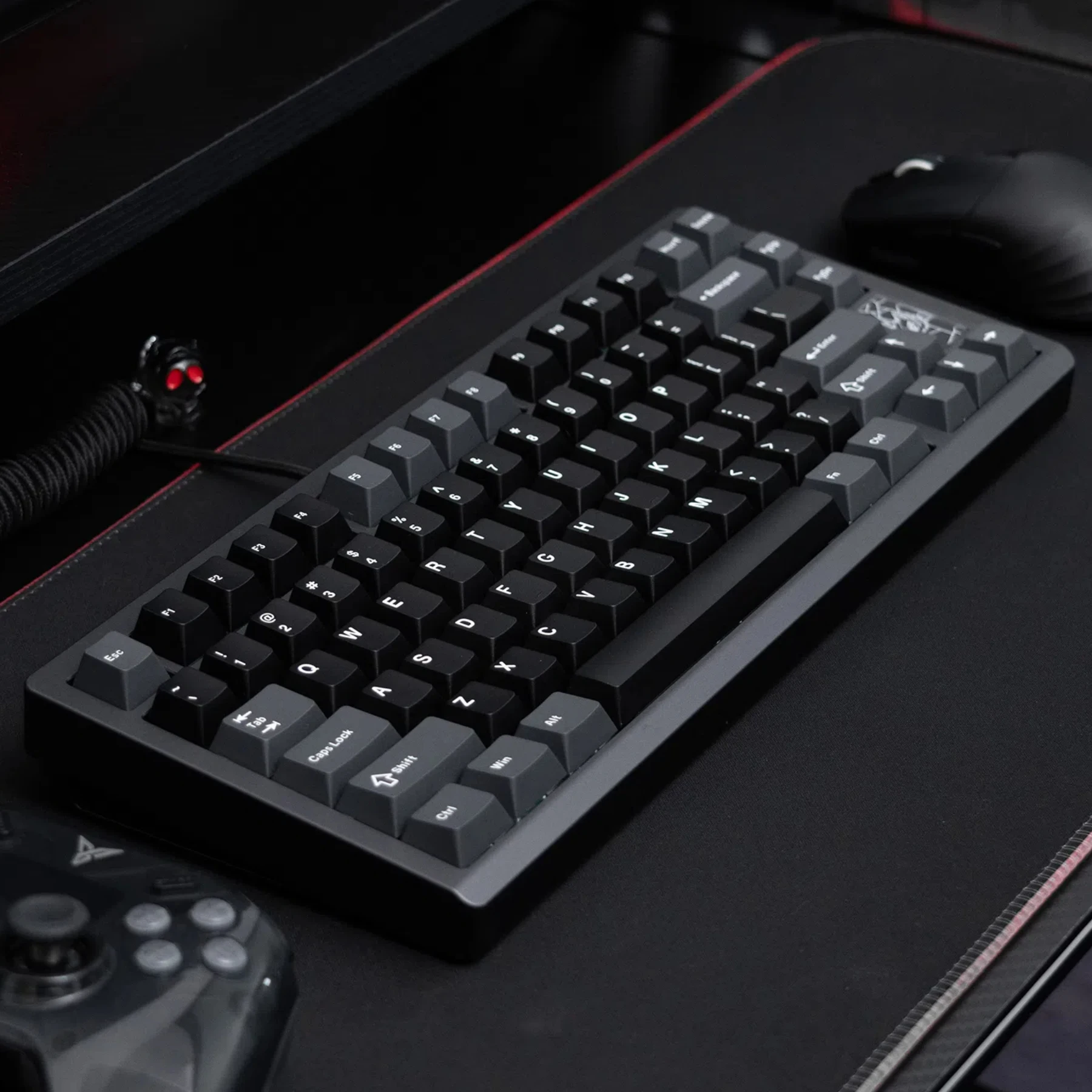 Tastiera da Gaming Chilkey Slice75 HE: Tastiera 75% in Alluminio con Rapid Trigger, Switch a Effetto Hall e Switch Magnetici WS Flux