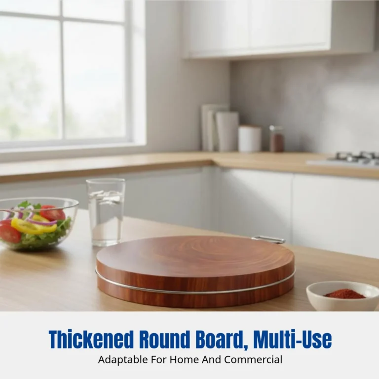 Tagliere rotondo in legno per cucina - Shoptips.it