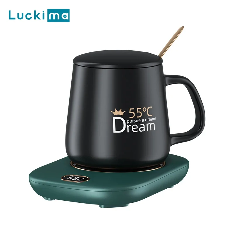 USB Coffee Mug Warmer 3 impostazioni di temperatura scaldatazze per bevande per tè al cacao latte d'acqua per la scrivania dell'ufficio domestico utilizzare la piastra riscaldante