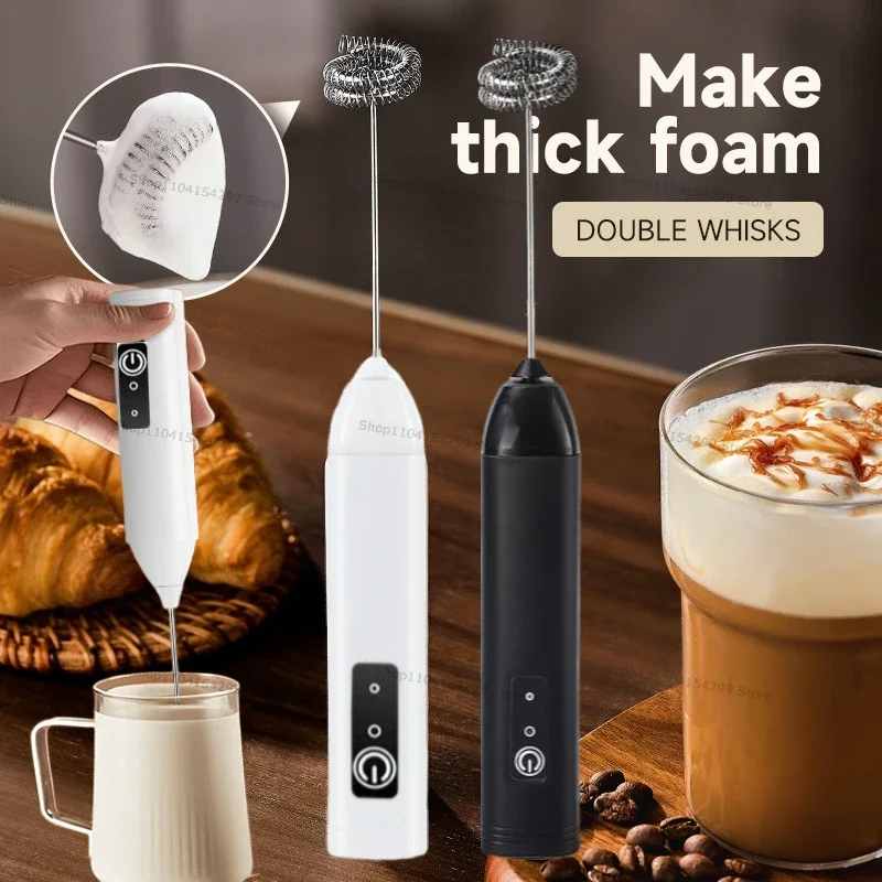 Montalatte wireless Frullatore elettrico portatile Mini caff…